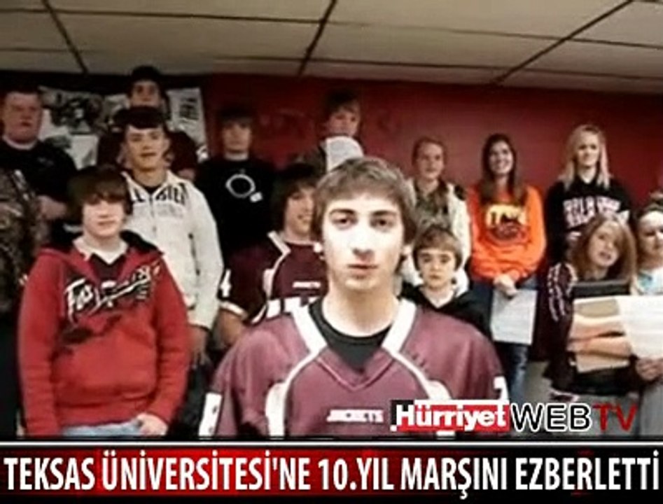 AMERİKALILARA 10 YIL MARŞI ÖĞRETTİ