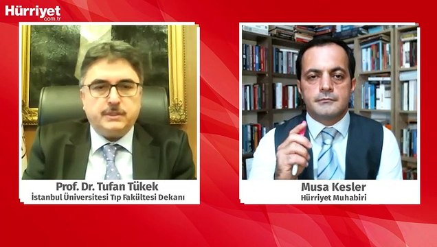 Prof. Dr. Tufan Tükek: "Bütün Mesele Vaka Sayısının Azalması"