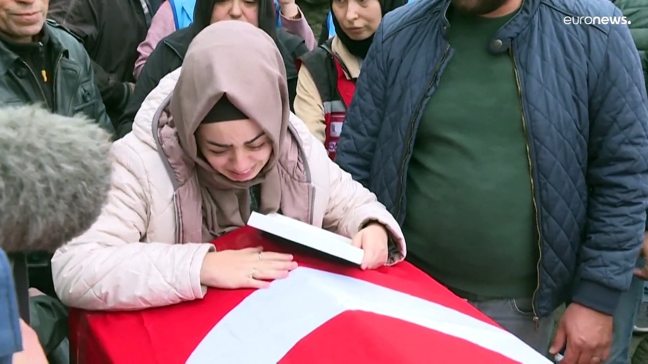 Trkei: Todesopfer des Minenunglcks beigesetzt - video Dailymotion