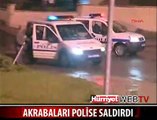 POLİSE TAŞLI SOPALI SALDIRI