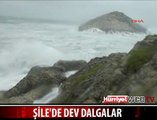 ŞİLE'DE DEV DALGALAR