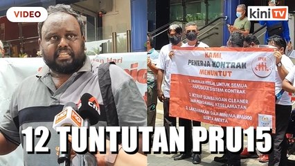 Gabungan Marhaen buat 'flashmob', tuntut 12 perkara dari calon PRU