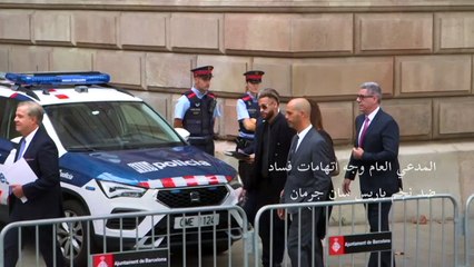 نيمار يمثل أمام محكمة في برشلونة قبل شهر من مونديال قطر