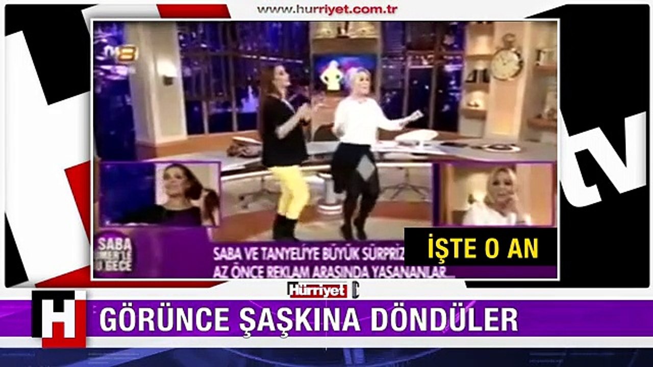 CANLI YAYINI APAR TOPAR TERK ETTİ