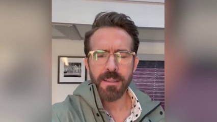 Ryan Reynolds sends a video message to Blyth Spartans supporter who is suffering from pre-leukaemia