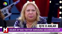 Dilber Ay'dan Twitter sorusuna güldüren cevap