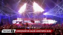 Eurovision'un galibi Avusturya oldu