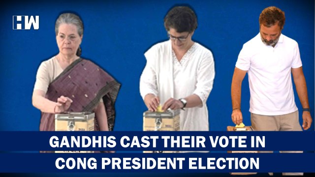 I Have Been Waiting For This Moment : Sonia Gandhi| Priyanka, Rahul Gandhi Cast Their Vote|Congress