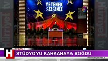 STÜDYOYU KAHKAHAYA BOĞDU