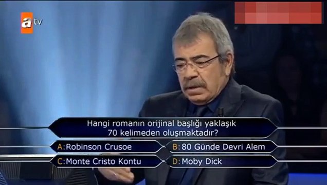 Kim Milyoner Olmak İster'e damga vuran soru