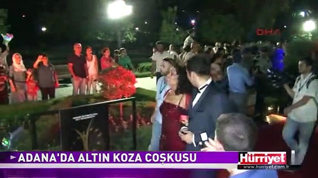 ADANA ALTIN KOZA FİLM FESTİVALİ RENKLİ GÖRÜNTÜLERLE AÇILDI