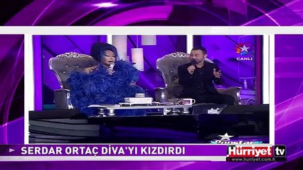 BÜLENT ERSOY SERDAR ORTAÇ'I FIRÇALADI