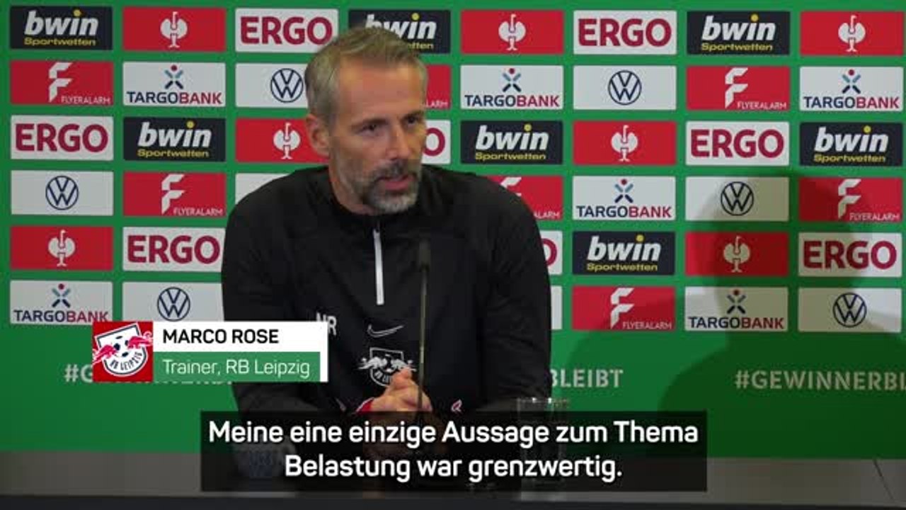 Rose: Wollen Müdigkeit 'gar nicht erst zulassen'