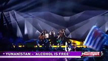 YUNANİSTAN EUROVISION'DA 'ALCOHOL IS FREE' İLE YARIŞIYOR