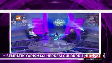 SEMPATİK TAVIRLARIYLA YARIŞMAYA DAMGASINI VURDU