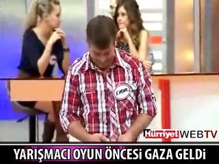 ŞINAV ÇEKME OYUNU ÖNCESİ FENA GAZA GELDİ