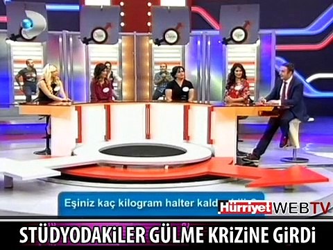 YARIŞMACI HERKESİ GÜLME KRİZİNE SOKTU
