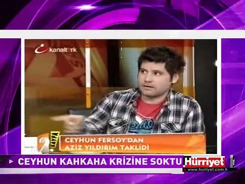 CEYHUN TAKLİTLERLE KAHKAHA KRİZİNE SOKTU