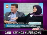 CANLI YAYINDA ARKA ARKAYA KÜFÜR ŞOKU