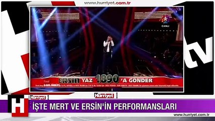 İŞTE MERT DEMİR VE ERSİN YILMAZ'IN PERFORMANSLARI