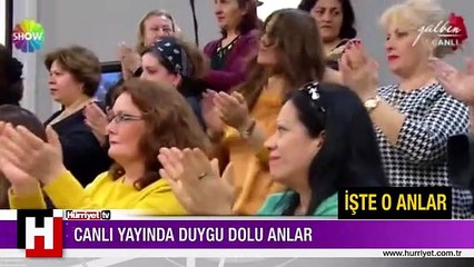 Gülben Ergen canlı yayında ağladı