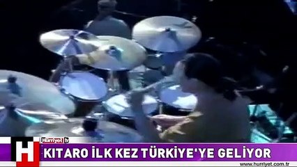 KITARO İLK KEZ TÜRKİYE'YE GELİYOR