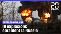Guerre en Ukraine : La Russie essuie de multiples attaques sur son territoire
