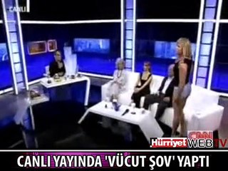 CANLI YAYINDA VÜCUT ŞOV