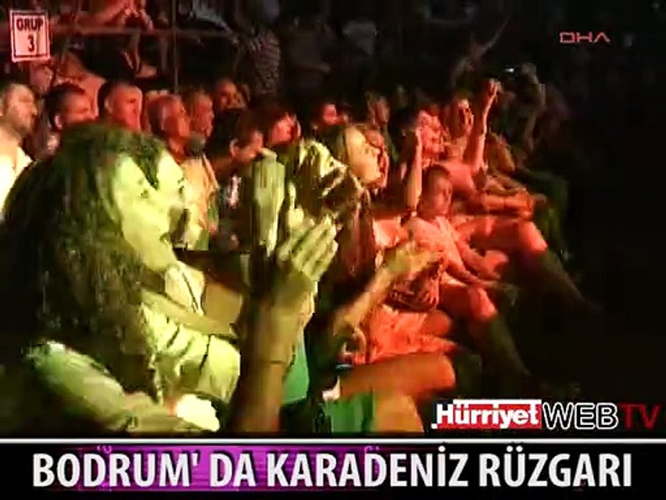 BODRUMLULAR VOLKAN KONAK İLE COŞTU