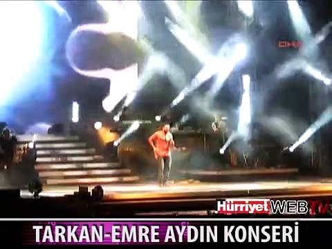 MEGASTAR TARKAN VE EMRE AYDIN'DAN MUHTEŞEM KONSER