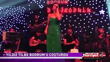 YILDIZ TİLBE BODRUM'U COŞTURDU