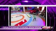 TOPUKLU AYAKKABI OYUNUNDA DÜŞEN DÜŞENE