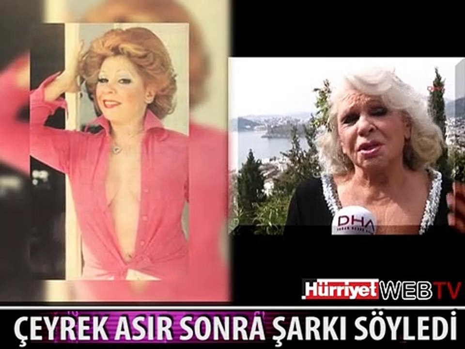 ÇEYREK ASIR SONRA ŞARKI SÖYLEDİ