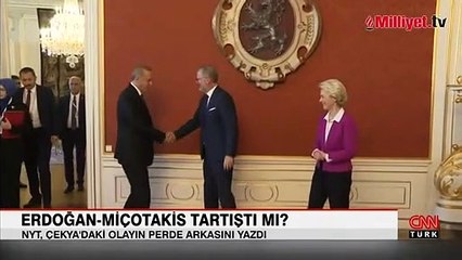New York Times, Erdoğan-Miçotakis krizini yazdı! 'Salon buz kesti'