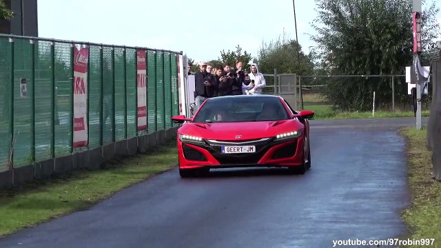 Sportcars - Supercars arriving on a carshow Carbon Knokke 2022