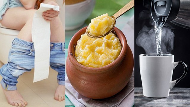 गर्म पानी और घी साथ पीने से क्या होता है। कब्ज को जड़ से खत्म करेगा घी और गर्म पानी । Boldsky *Health