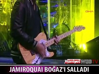 İSTANBUL'DAN JAMIROQUAI RÜZGARI GEÇTİ