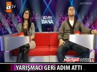 YARIŞMACI YAPTIĞINDAN PİŞMAN OLDU