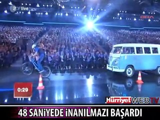 48 SANİYEDE İNANILMAZI BAŞARDI