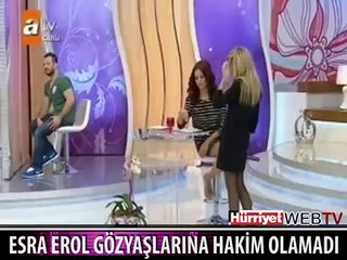 ESRA EROL GÖZYAŞLARINI TUTAMADI