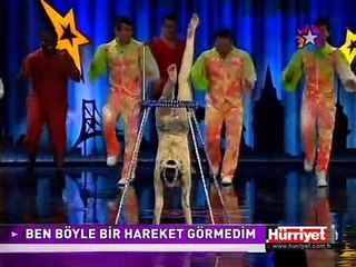 JÜRİ ÜYELERİNİN AĞZINI AÇIKTA BIRAKAN HAREKET