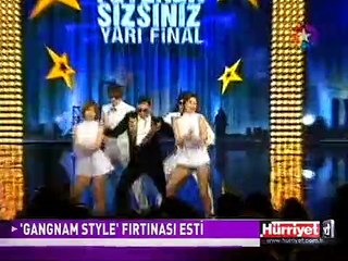 BÜTÜN SALON 'GANGNAM STYLE' İLE COŞTU