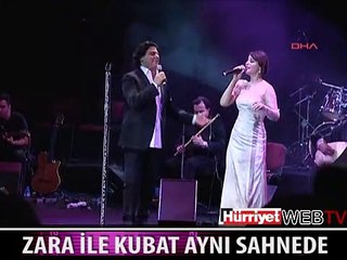 ZARA VE KUBAT HAYRANLARINI COŞTURDU