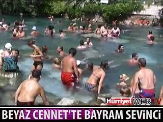 BEYAZ CENNET'E TURİST AKINI