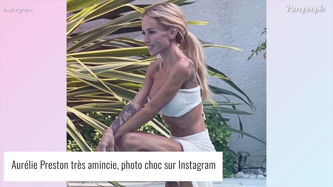"Je fais 32 kilos" : Aurélie Preston dévoile une photo choc après sa tentative de suicide