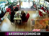 İŞTE BİR ANNENİN ÇILDIRDIĞI AN..!!