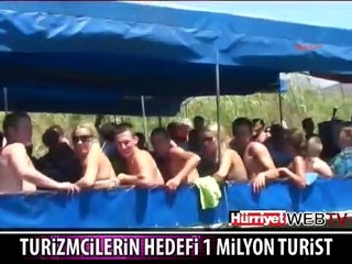 1 MİLYONUNCU TURİSTE BÜYÜK SÜRPRİZ