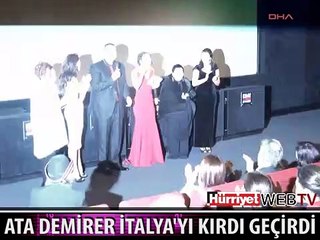 ATA DEMİRER ESPRİLERİYLE İTALYA'YI KIRDI GEÇİRDİ