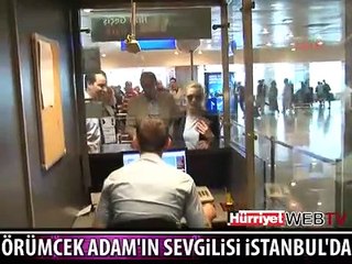 ÖRÜMCEK ADAM'IN SEVGİLİSİ İSTANBUL'DA