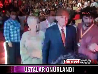 USTALARA YAŞAM BOYU ONUR ÖDÜLÜ